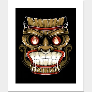 TIKI MASK 1.2 Posters and Art